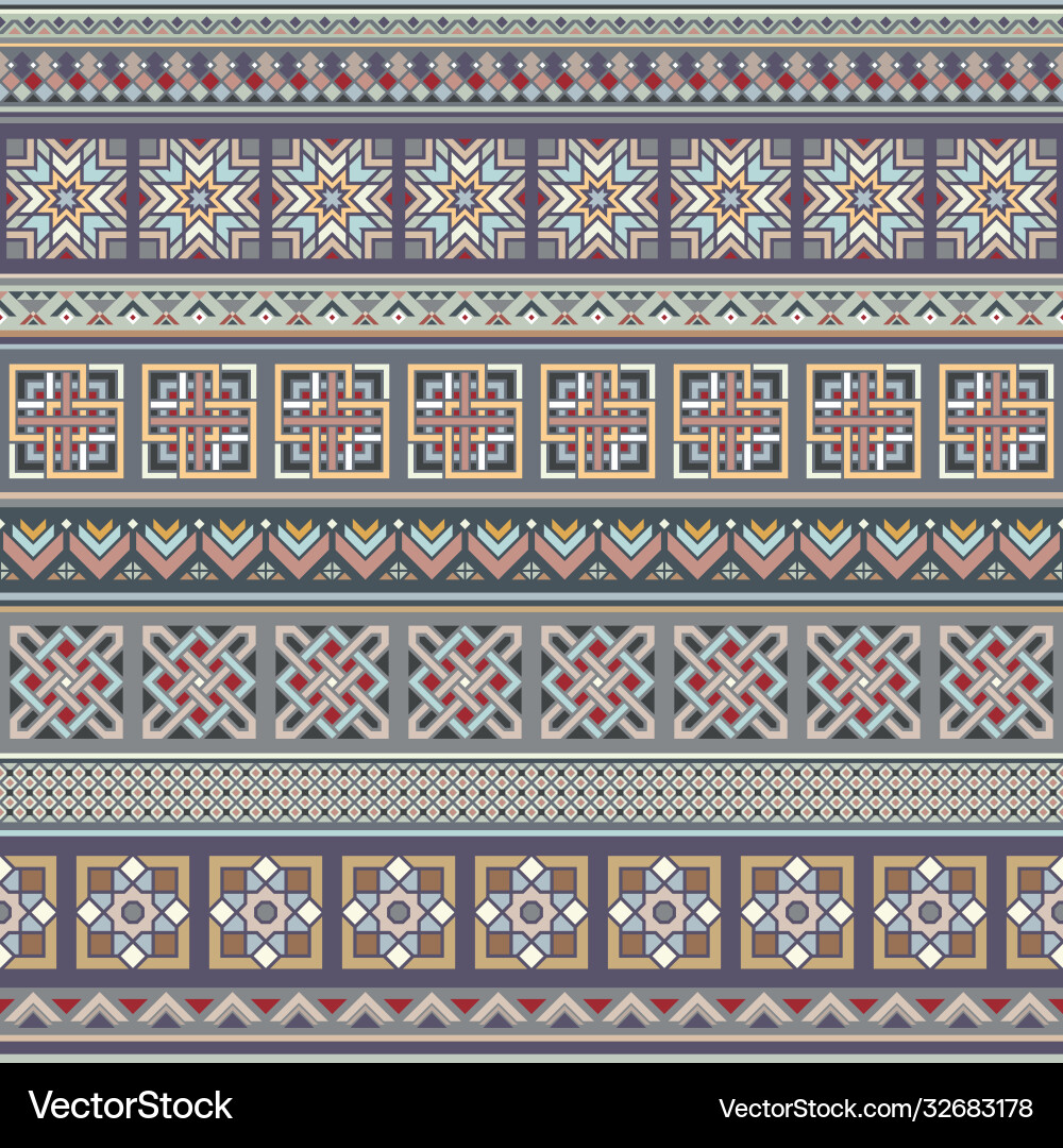 Abstract ethnic stripe pattern background Abstract ethnic stripe pattern background vector image