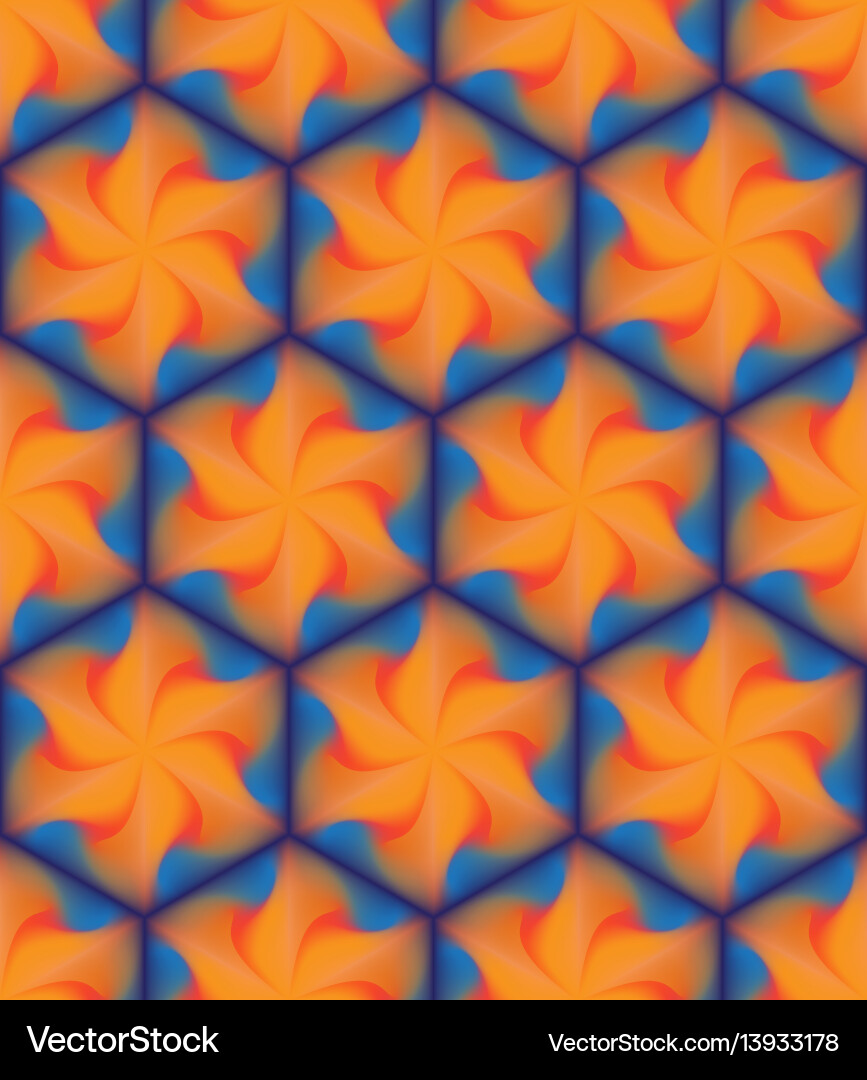 Abstract Multicolored Vortex Pattern vector image