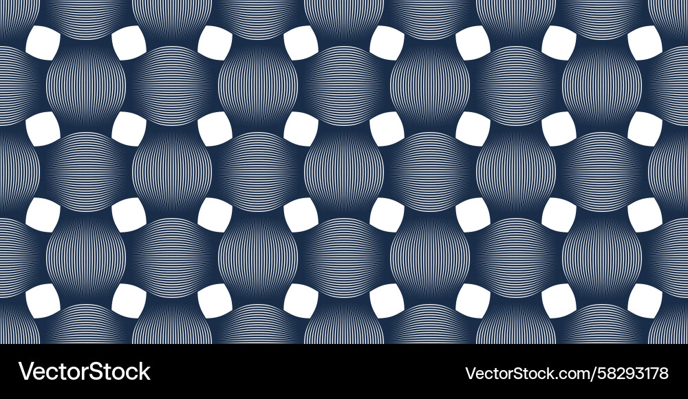 Abstract Wicker Pattern Vector Image