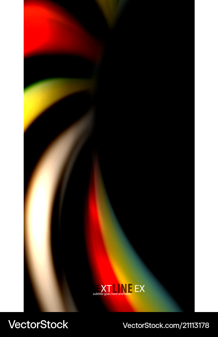 Blur color wave lines abstract background Blur color wave lines abstract background vector image