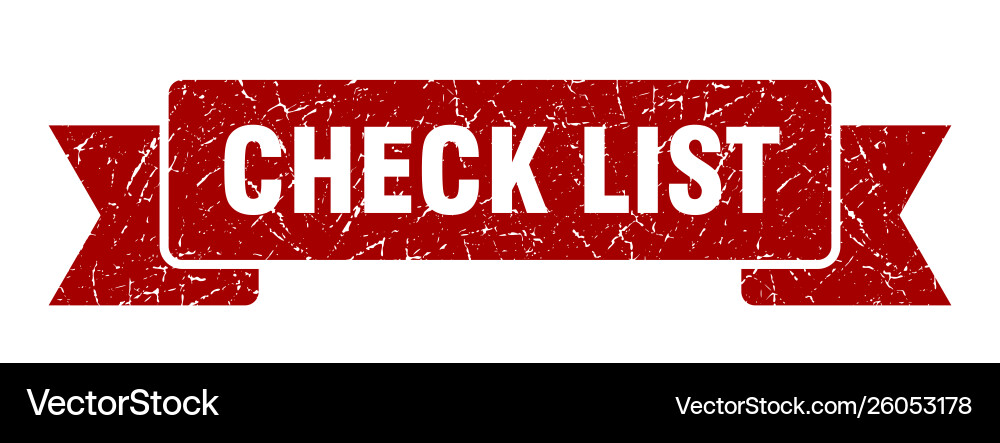 Check list Vector Image