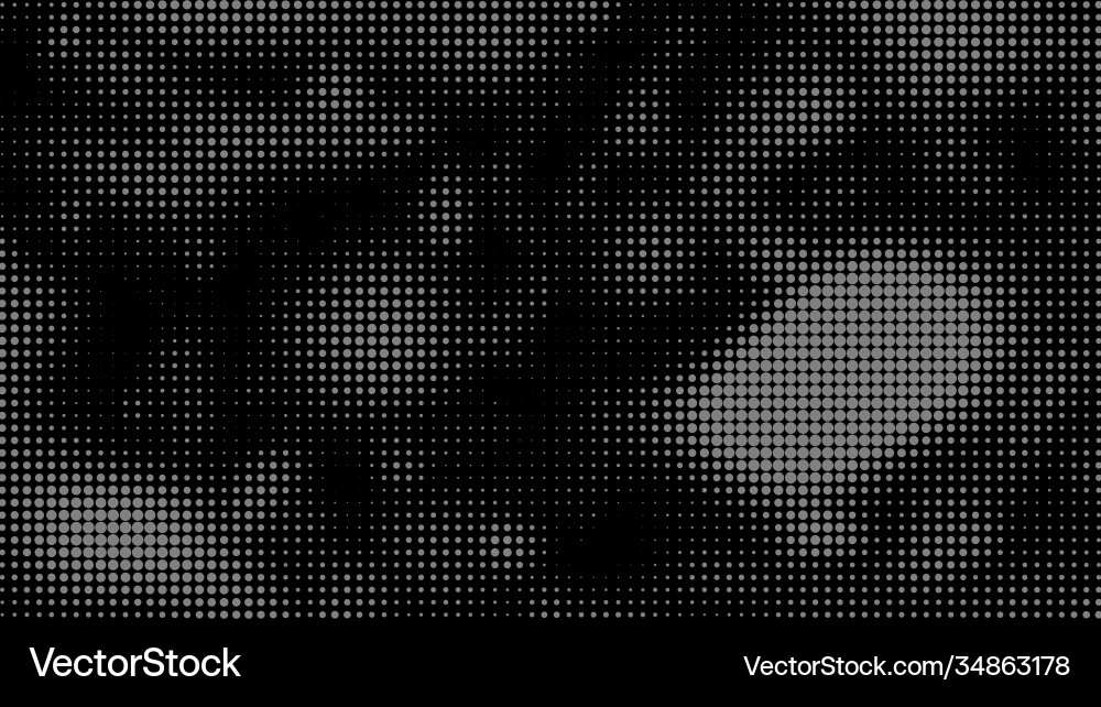 Colored dot array background isolated sea wave Colored dot array background isolated sea wave vector image