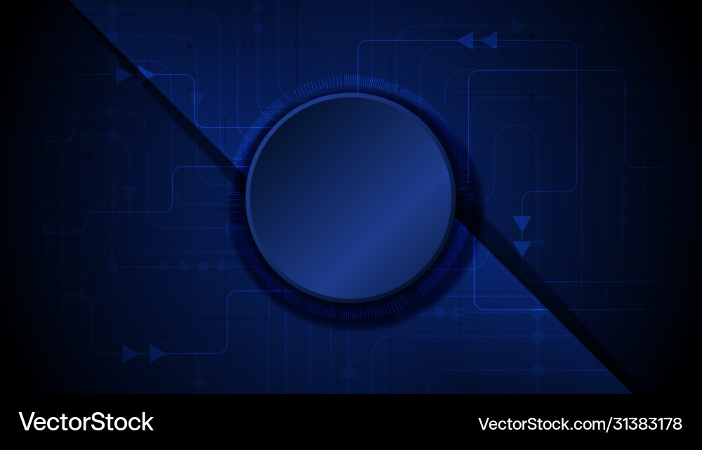 Hi-tech digital data connection system Hi-tech digital data connection system vector image
