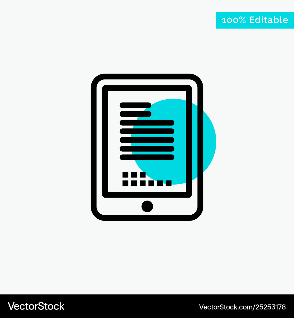 Mobile coding hardware cell turquoise highlight Mobile coding hardware cell turquoise highlight vector image