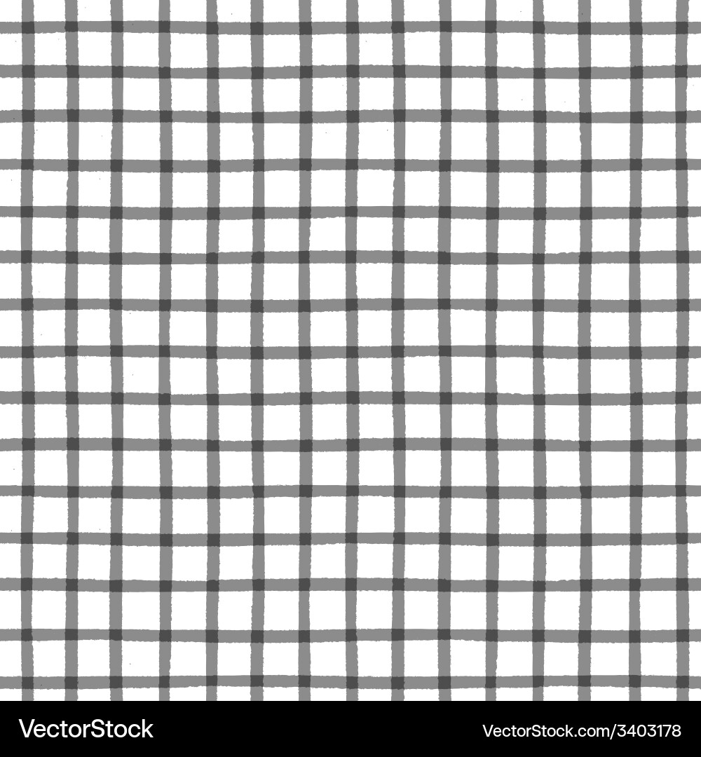 Seamless pattern with checkered geometric texture vector image