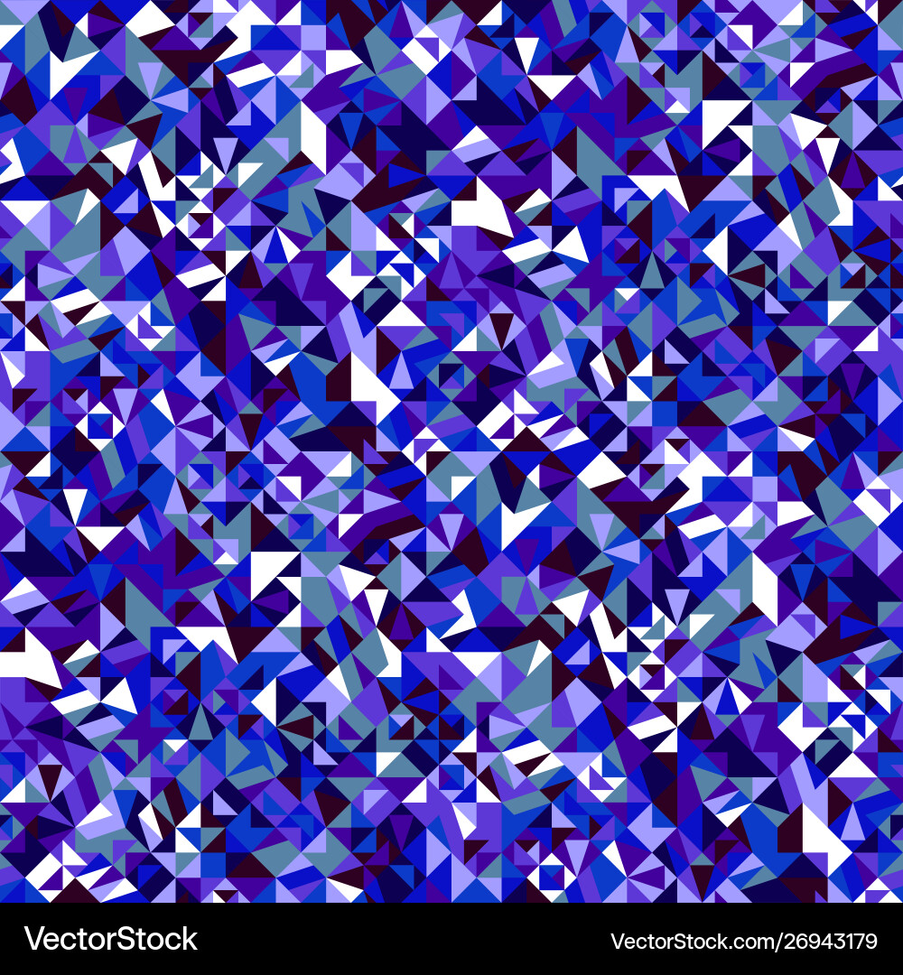 Abstract colorful seamless triangle tile pattern vector image