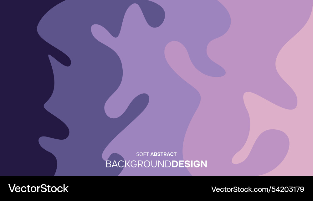 Abstract colorful soft fluid dynamic background Vector Image