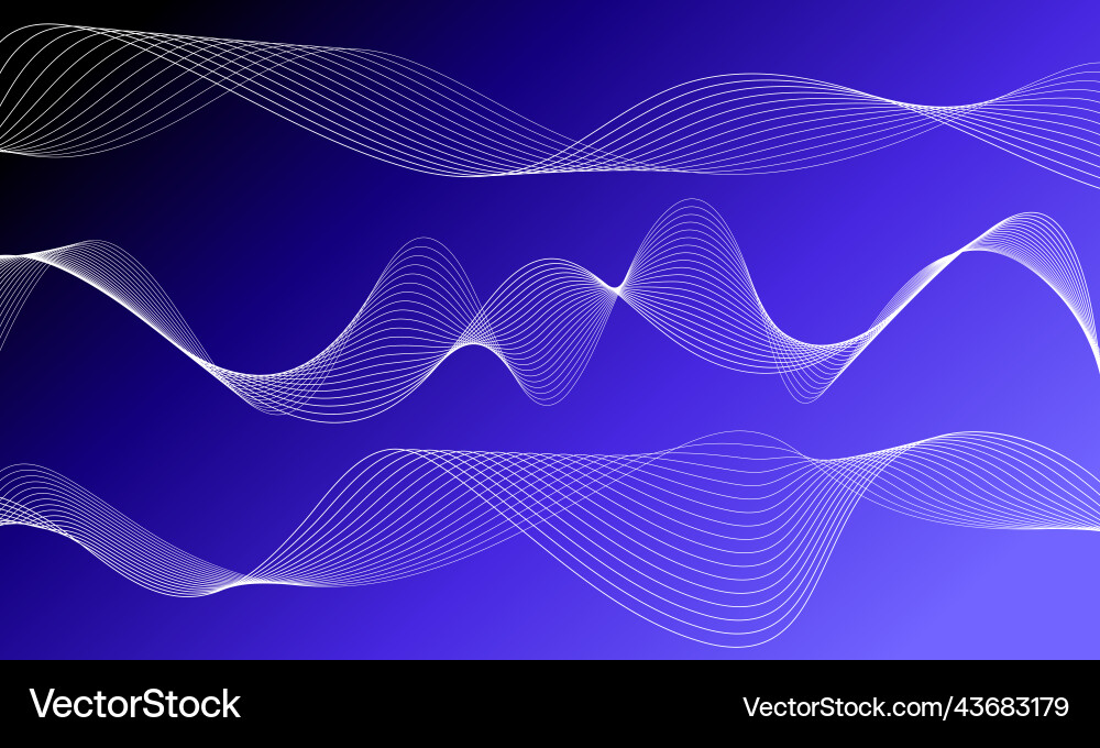 Abstract wave element for design digital Abstract wave element for design digital Vector Image
