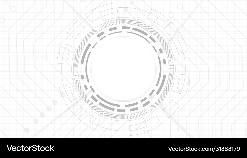 Hi-tech digital data connection system Hi-tech digital data connection system vector image