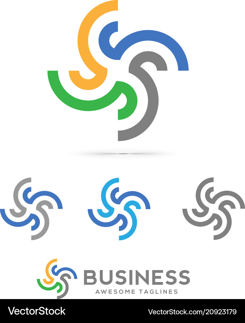 Infinite Loop Logo vector image