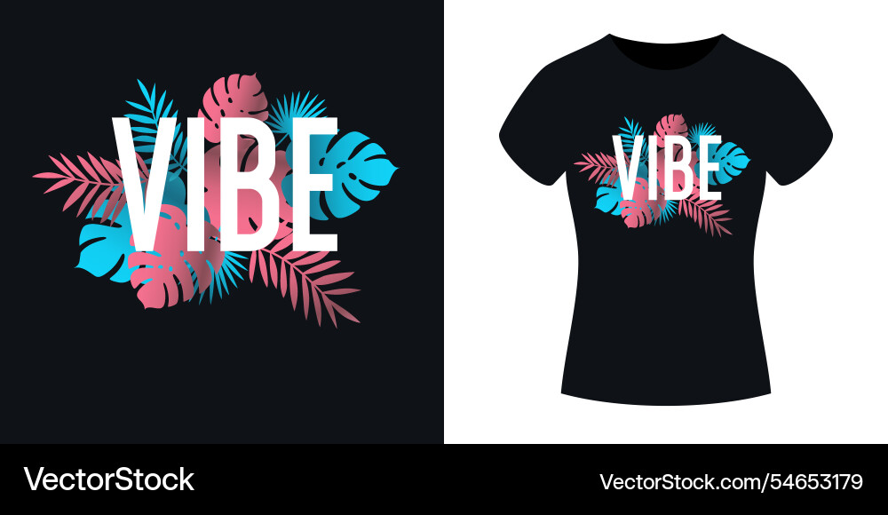 Pattern on the clothes a template for placing Vector Image