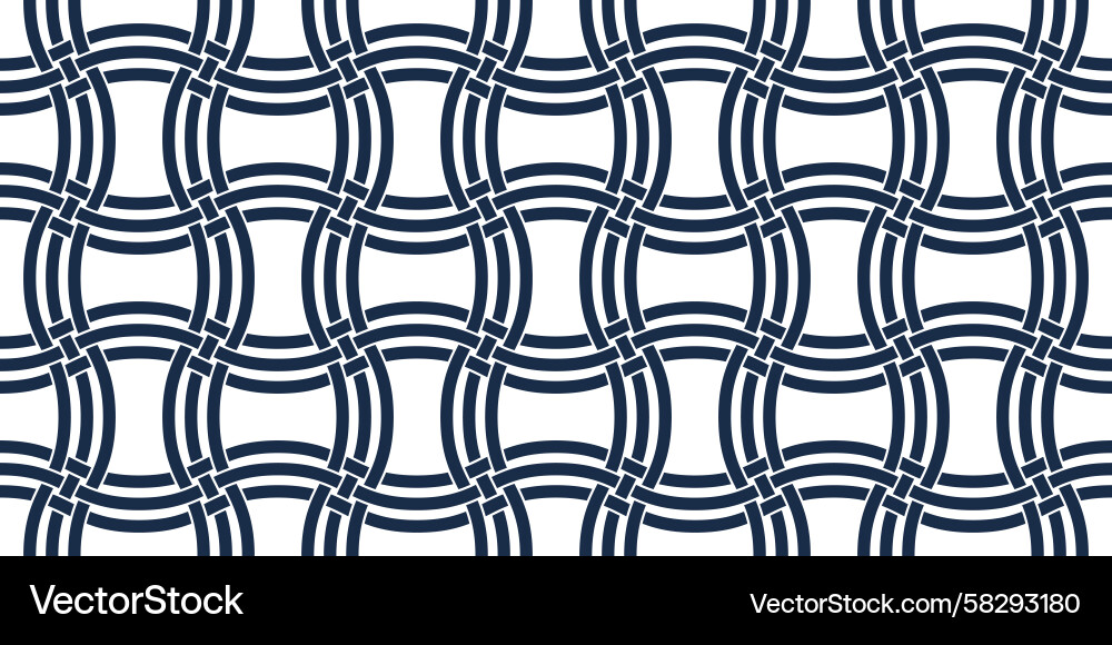Intricate Wicker Pattern Vector Image