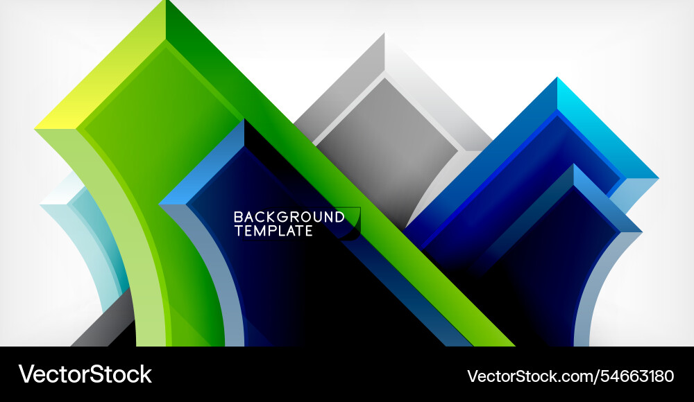 Square arrow shapes with round elements Square arrow shapes with round elements vector image