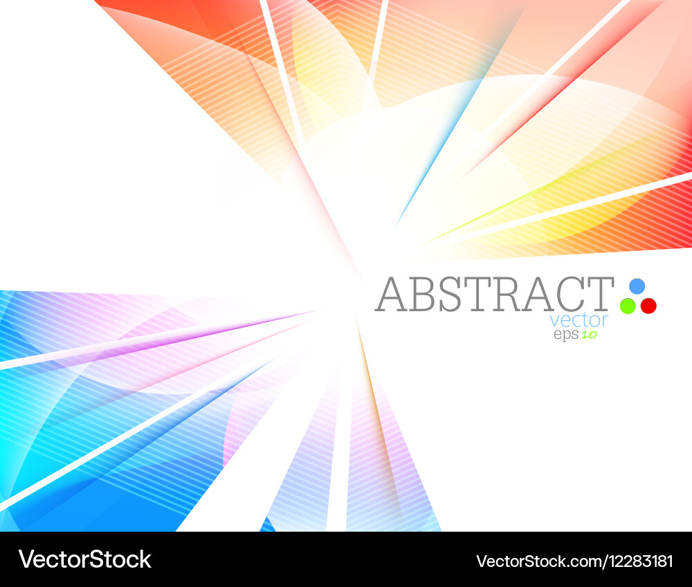 Abstract multicolored vector image