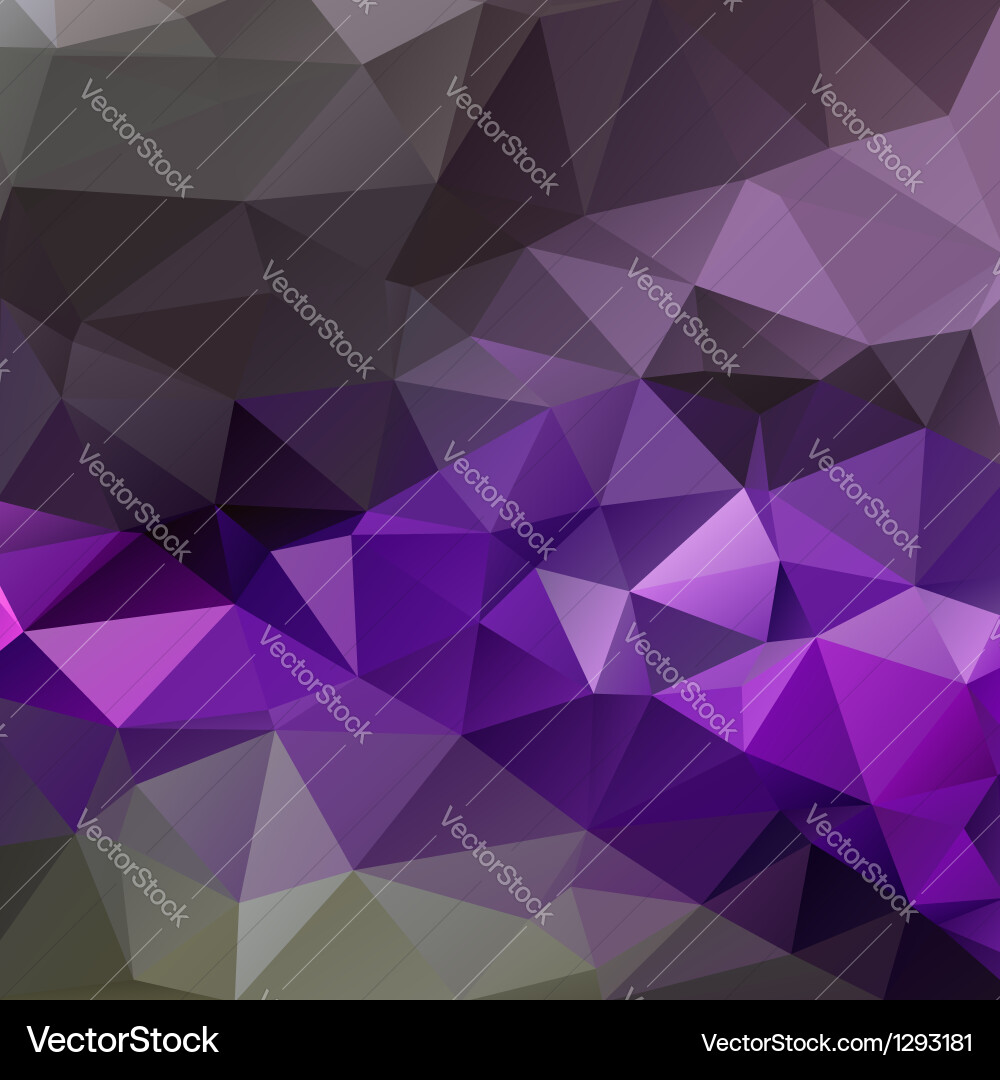 Abstract Triangular Mosaic Background vector image