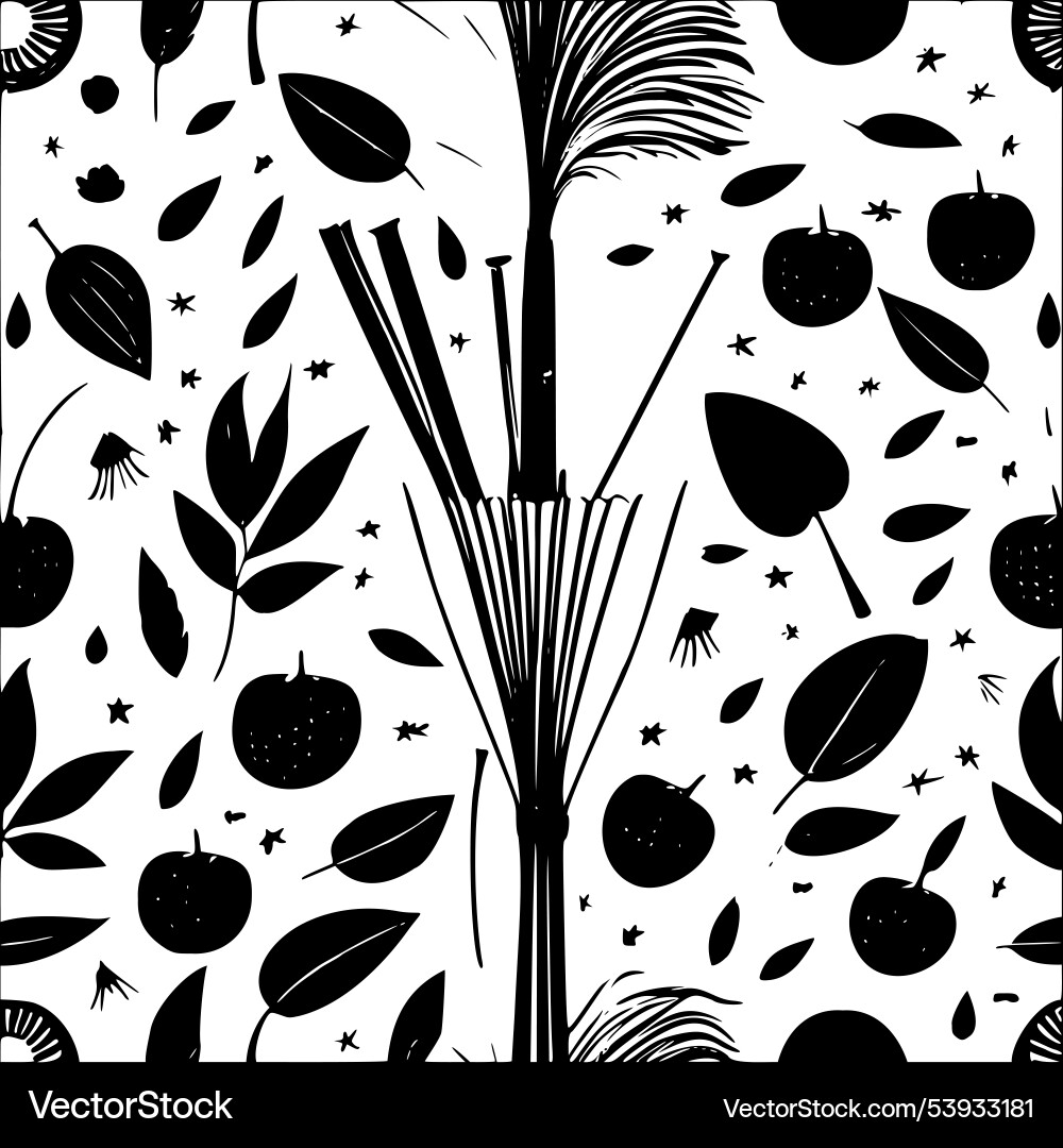 Broomstick abstract pattern seamless Broomstick abstract pattern seamless Vector Image