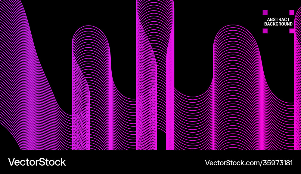 Modern abstract background with wavy lines Modern abstract background with wavy lines vector image