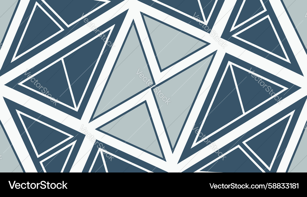 Modern Triangular Geometric Pattern Vector Image