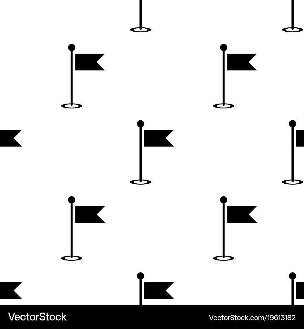 Flag pattern seamless repeat of vector image