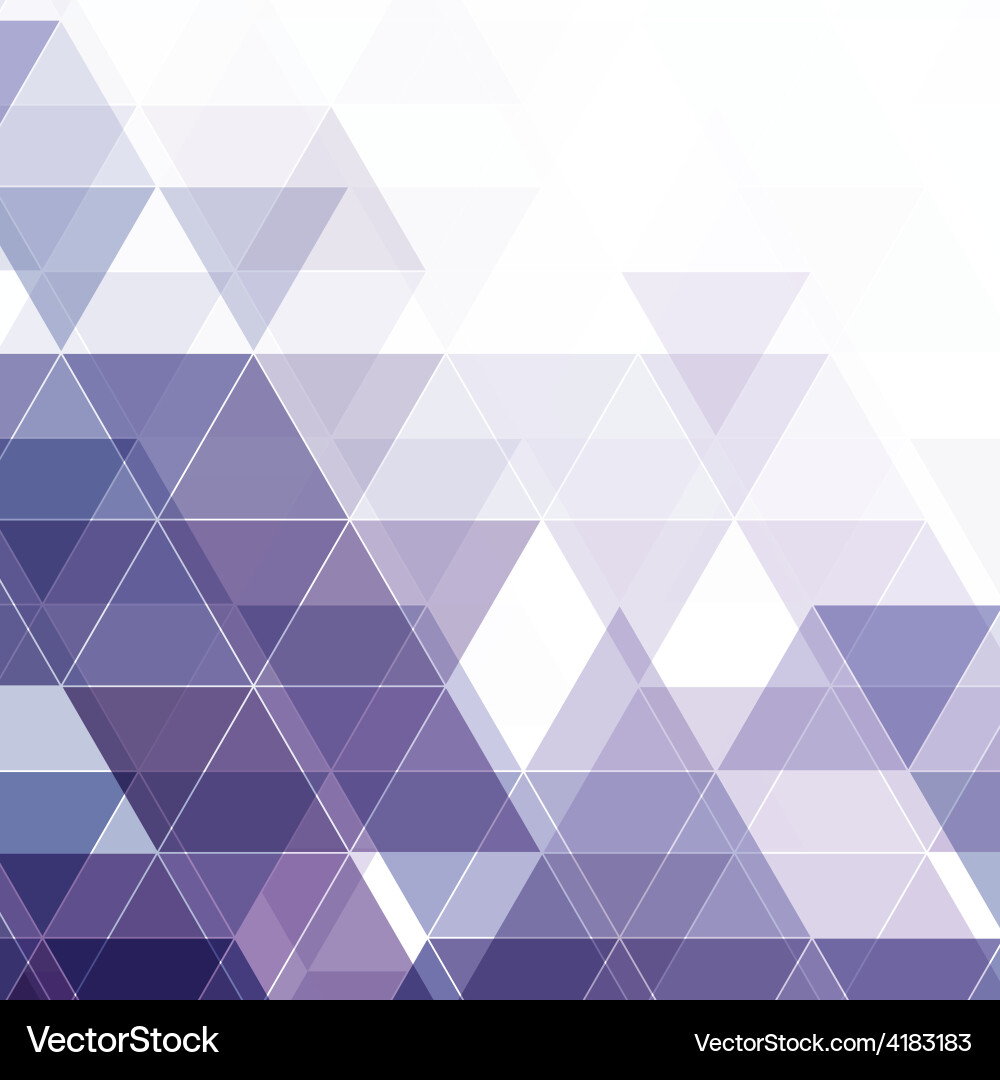 Abstract triangular background Vector Image