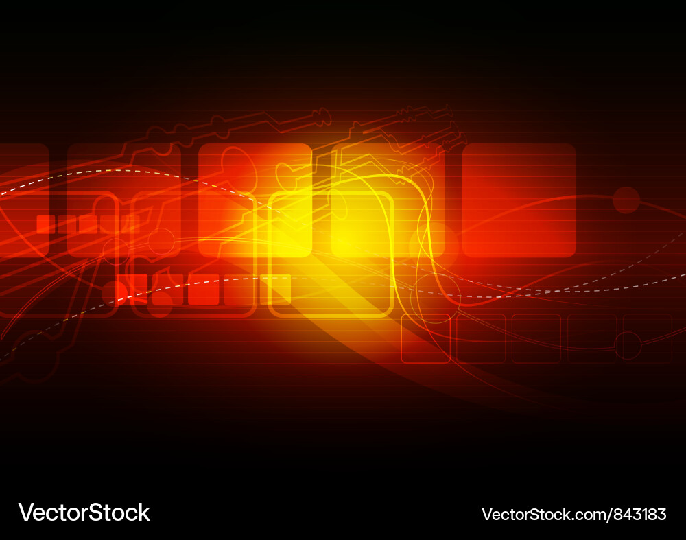 Dynamic Digital Background vector image