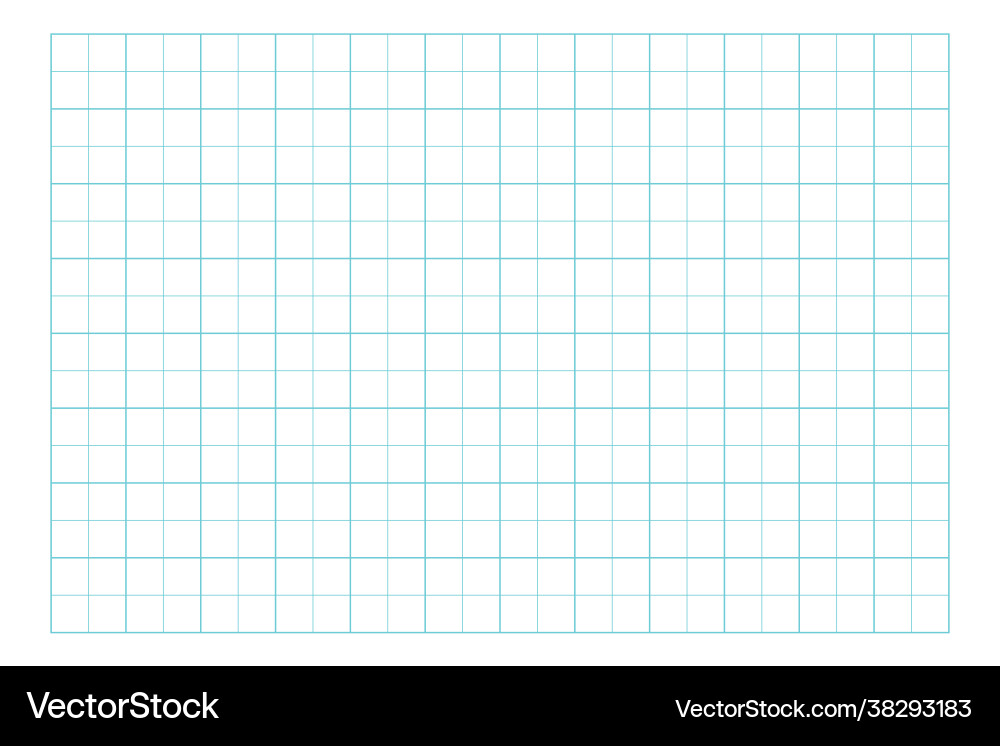 Millimeter graph paper grid abstract squared Vector Image