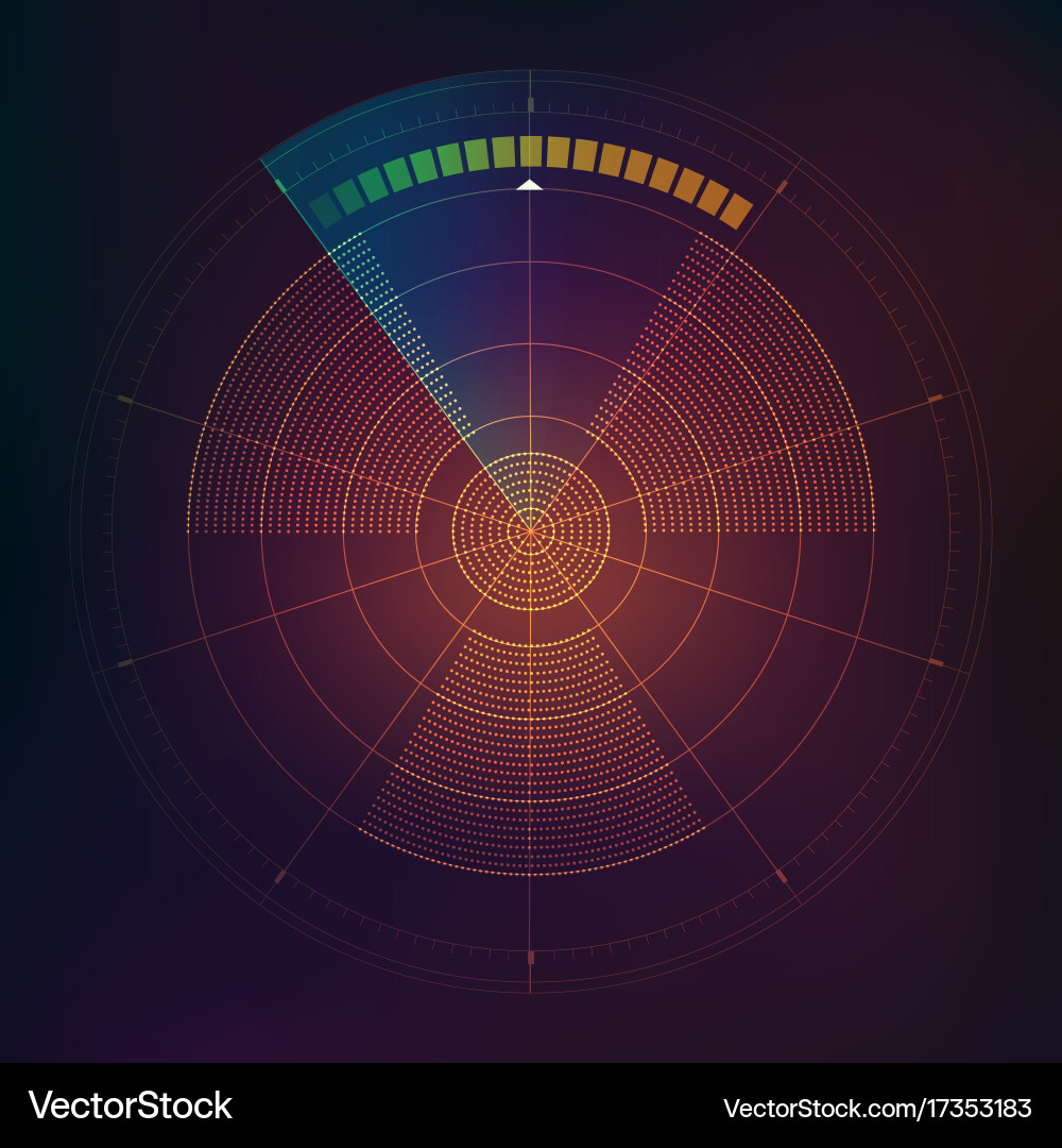 Radiation Monitoring & Detection Vector Image