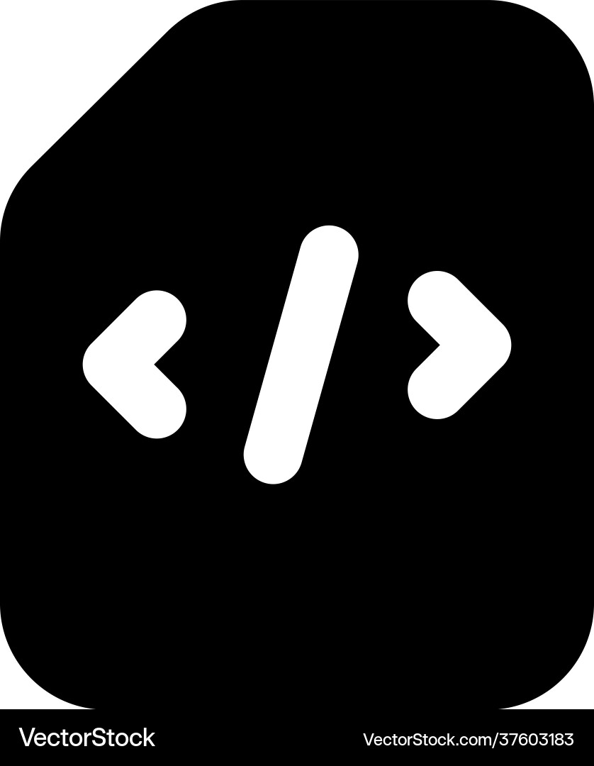Source file vector image