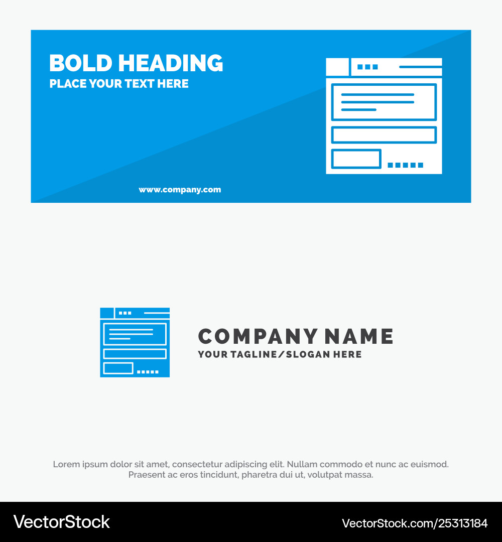 File browser computing code solid icon website File browser computing code solid icon website vector image