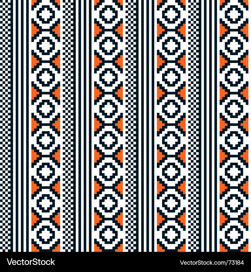 Pattern design vector image