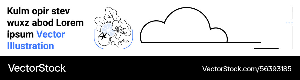 Abstract cloud and graphical elements Abstract cloud and graphical elements vector image