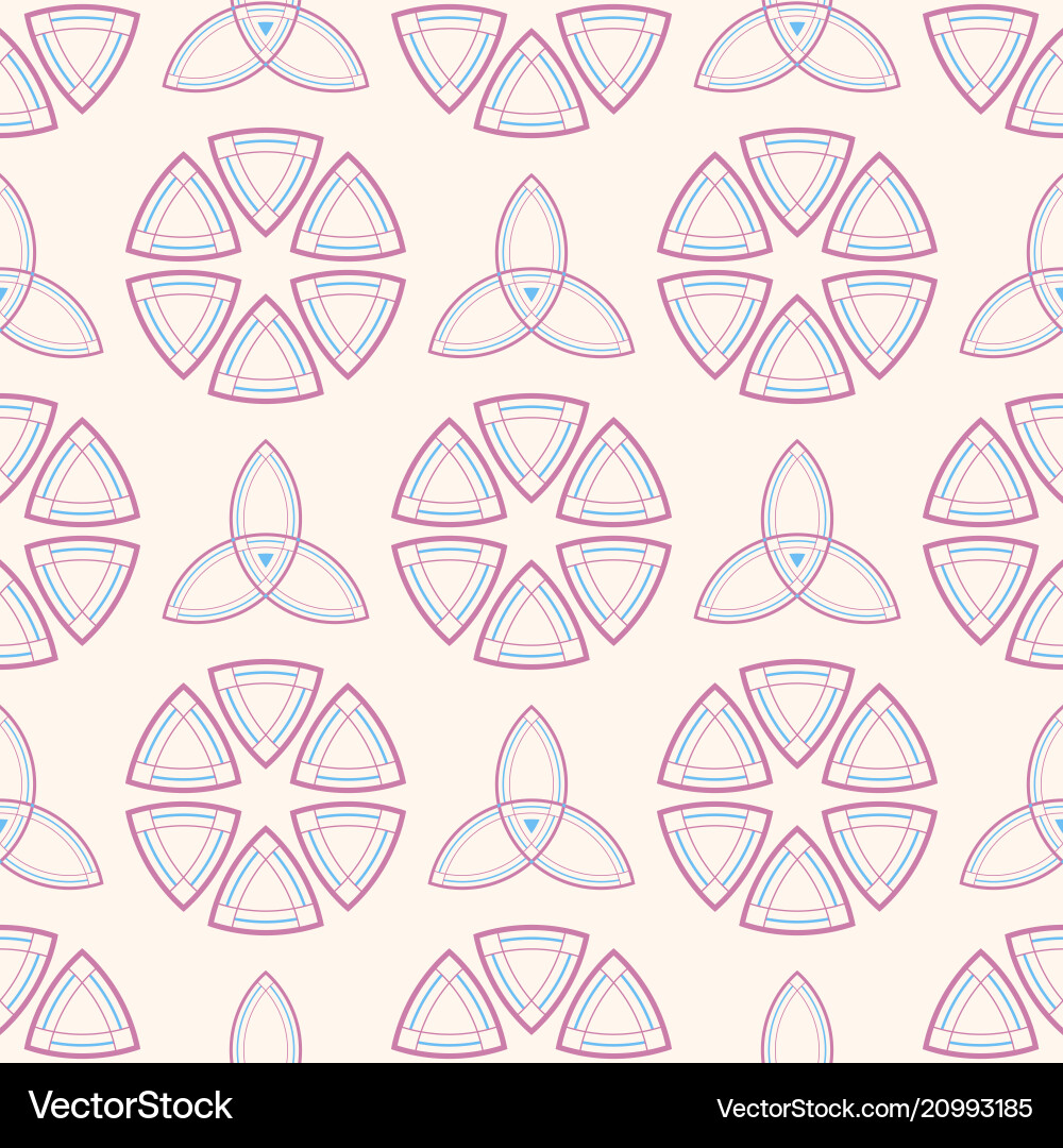 Abstract seamless pattern with symmetric Abstract seamless pattern with symmetric vector image
