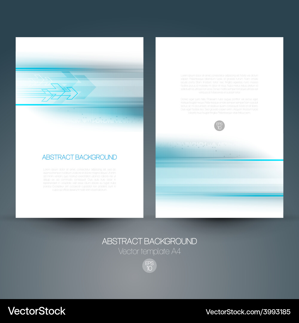 Abstract technology background with lines vector image