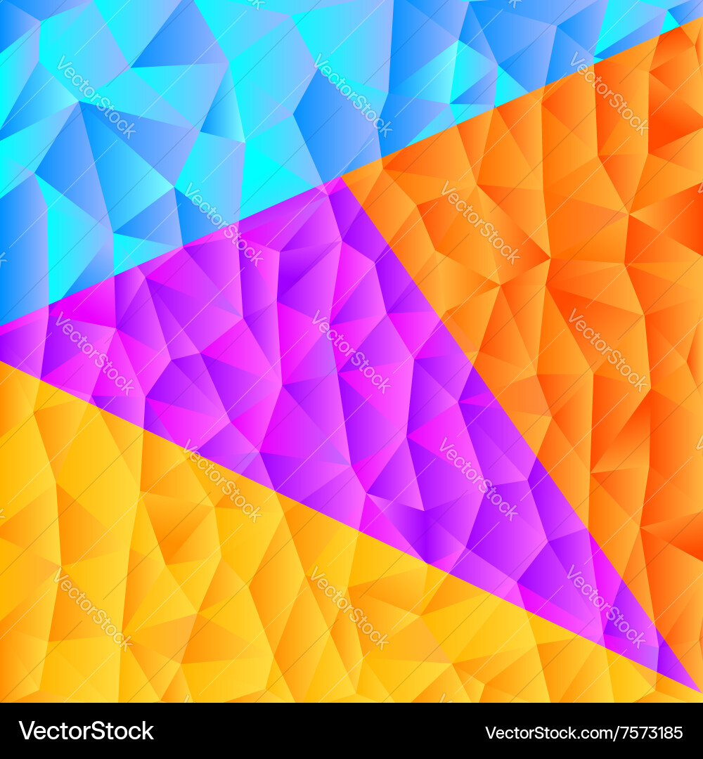 Background from triangles vector image