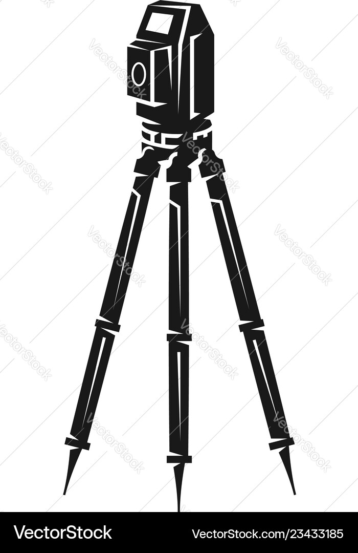 Geodesic device icon simple style Vector Image