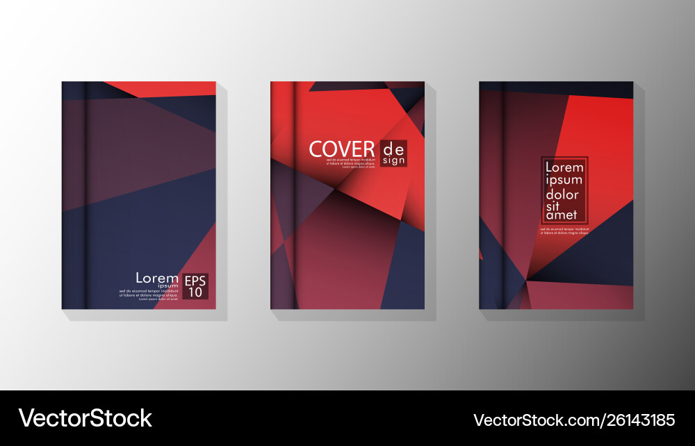 Gradient minimal geometric pattern design Vector Image