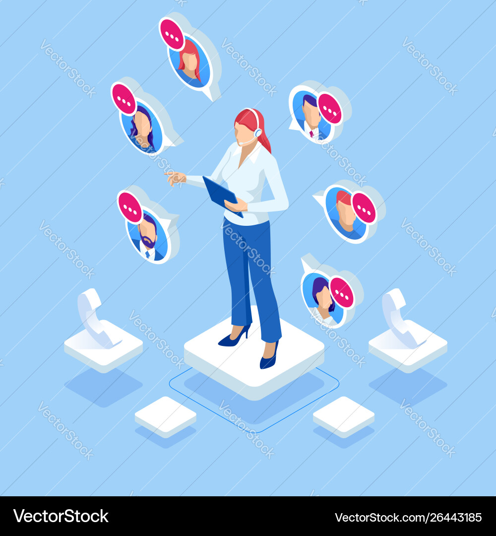Web page design templates for call center support Web page design templates for call center support vector image
