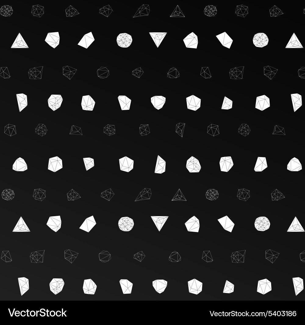Abstract modern background with polygons design Vector Image