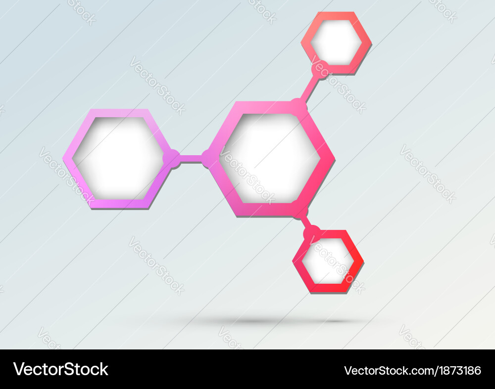 Structure and hierarchy background vector image