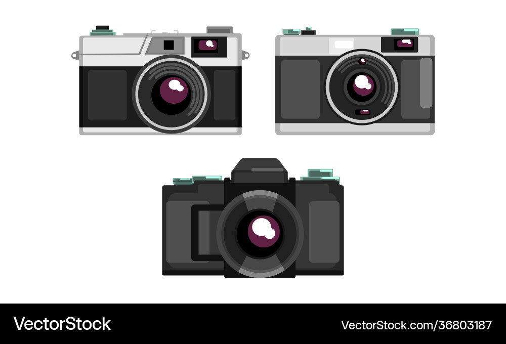 Camera as optical instrument for capturing image Camera as optical instrument for capturing image vector image