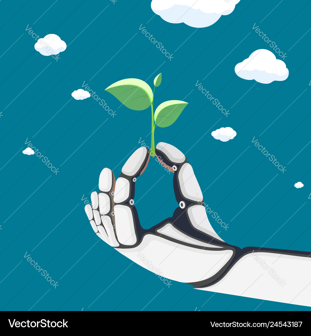 Robotic arm or an astronaut in a spacesuit Robotic arm or an astronaut in a spacesuit vector image