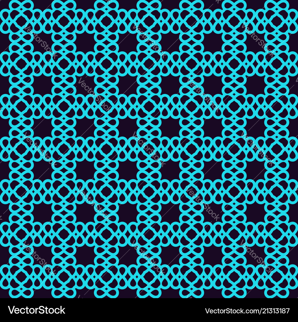 Seamless pattern ornament of lines and curls Seamless pattern ornament of lines and curls vector image