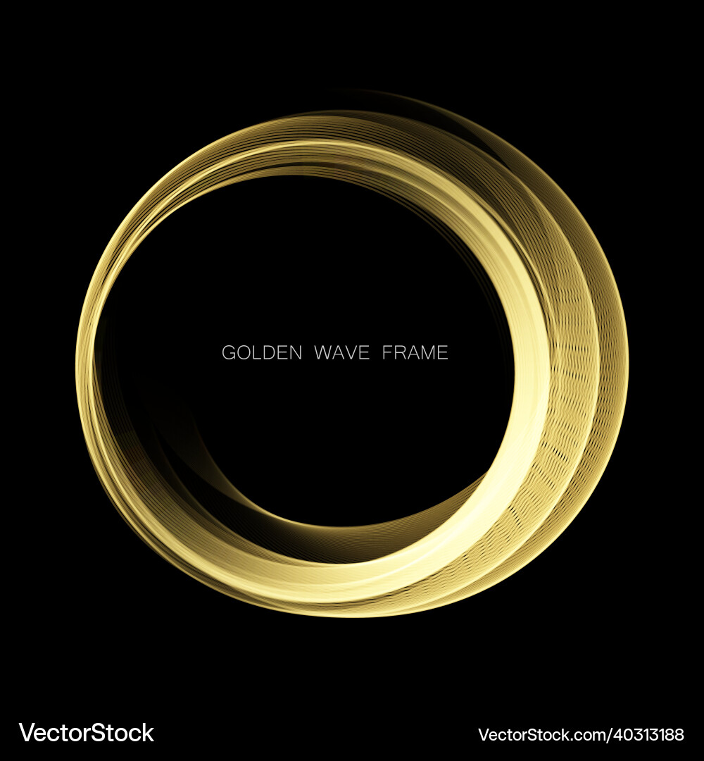 Rings of light with sparkling lines motion Vector Image