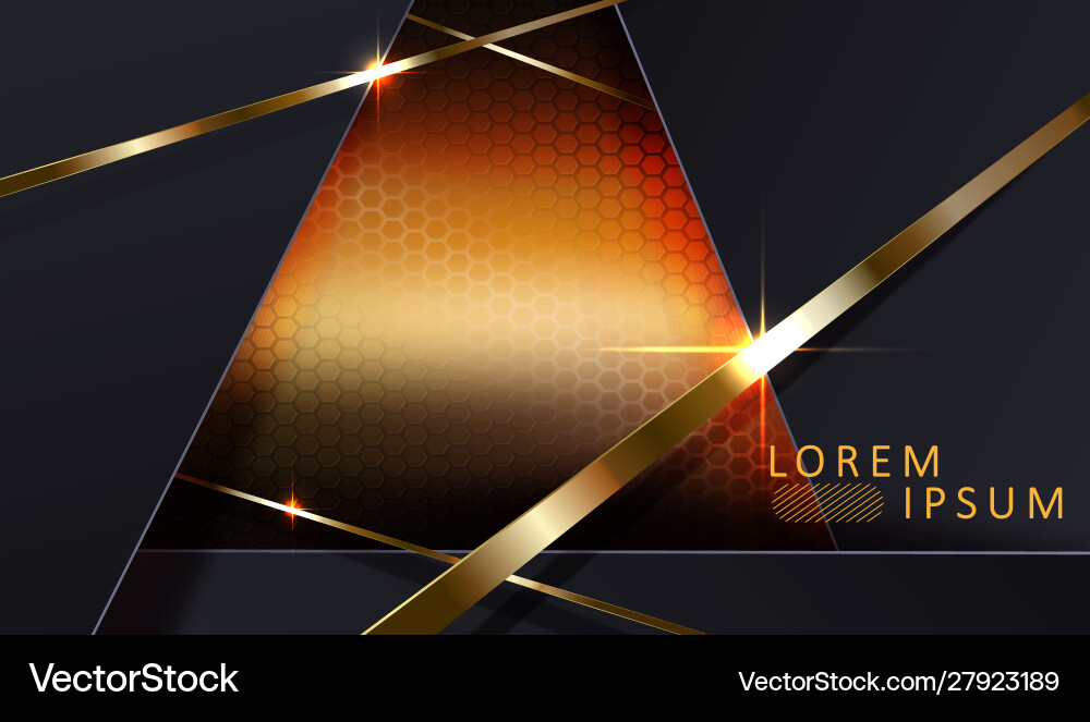 Abstract geometric background with overlapping vector image