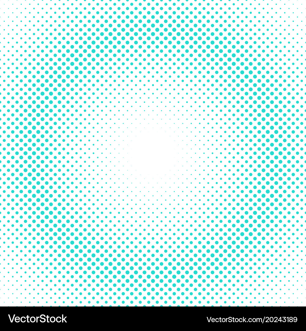 Abstract halftone dot pattern background template vector image