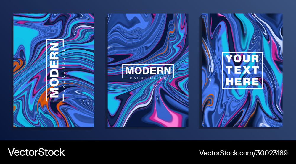 Abstract Marble Backgrounds Royalty Free Vector Image