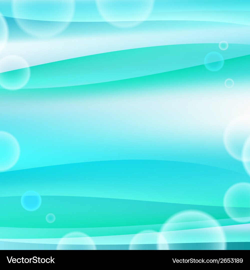 Abstract wavy background template for your design Vector Image