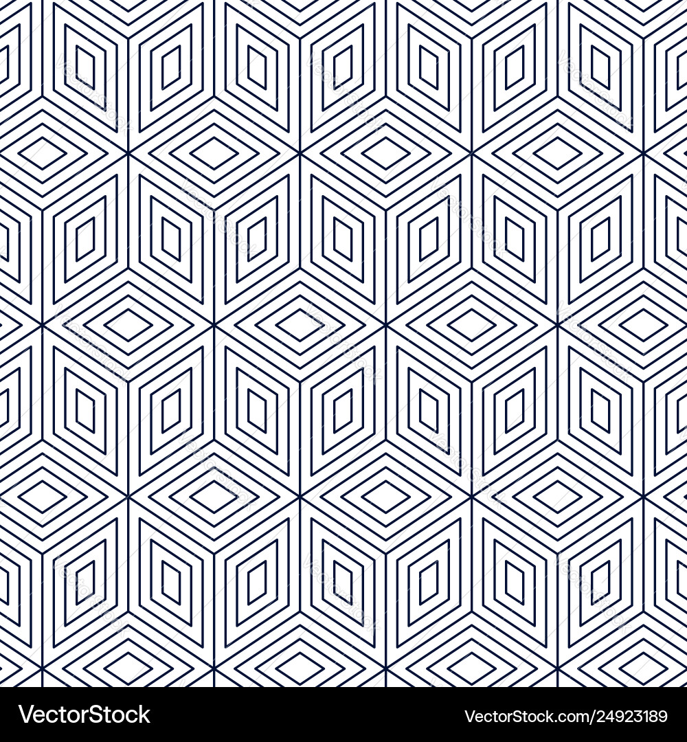 Geometric seamless pattern with isometric lines Geometric seamless pattern with isometric lines Vector Image