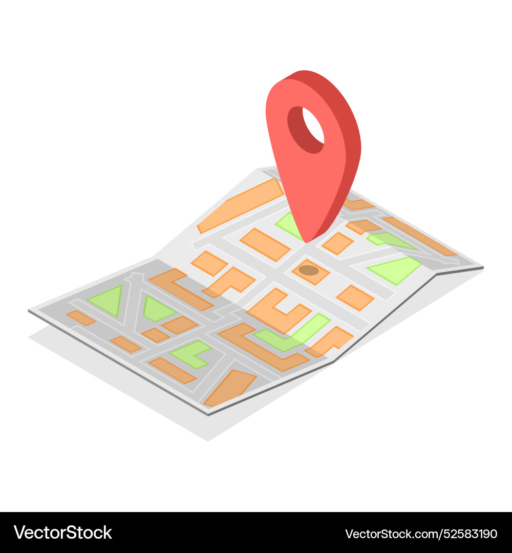 3d isometric flat set of navigation items 3d isometric flat set of navigation items vector image