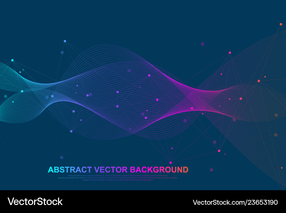 Abstract polygonal background with connected lines Abstract polygonal background with connected lines vector image